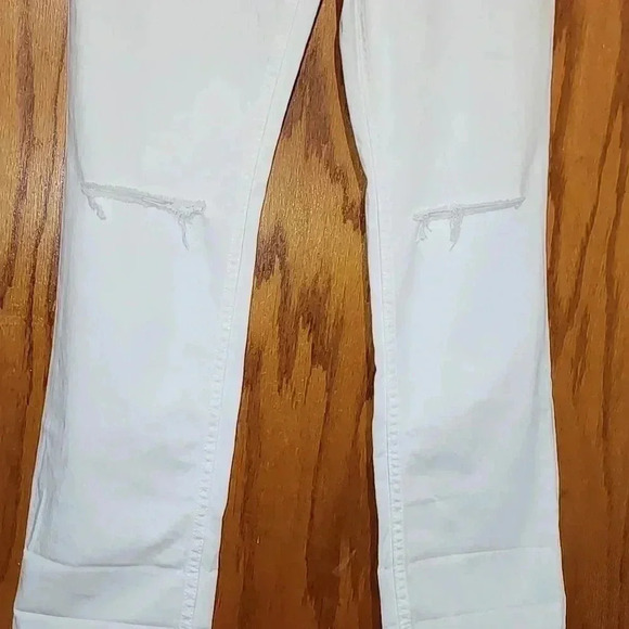 Hudson Thalia Distressed Straight Leg Ankle Jeans Women's - Picture 5 of 5